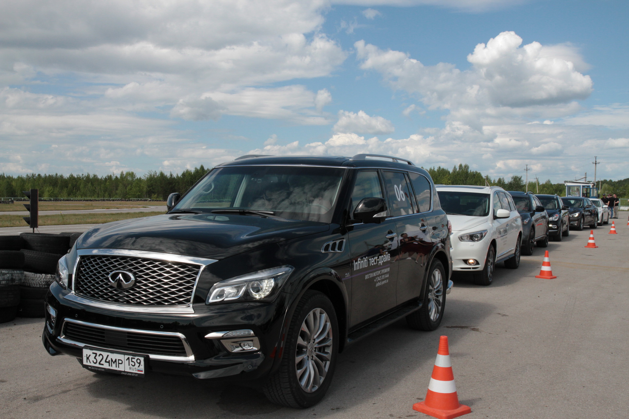 Состоялось главное автомобильное событие этого лета – СКОРОСТНОЙ ТЕСТ-ДРАЙВ INFINITI​