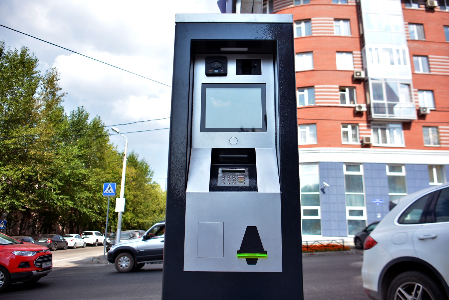 В Перми вандалы начали портить паркоматы