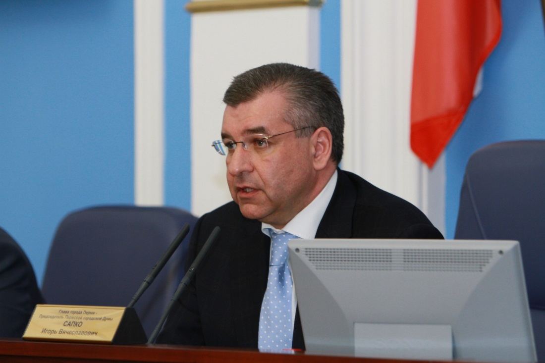 Игорь Сапко представил ежегодный отчет Главы города