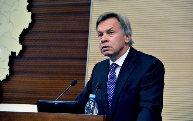 Сенатор Алексей Пушков стал одним из лидеров рейтинга «Медиалогии»