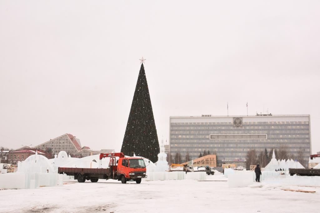 Фейерверки, горки и катки. Во что обойдутся Перми ледовые городки