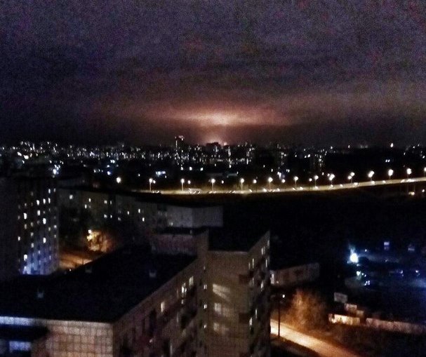 Прокуратура проверила информацию о ярком зареве в промзоне в районе Осенцов