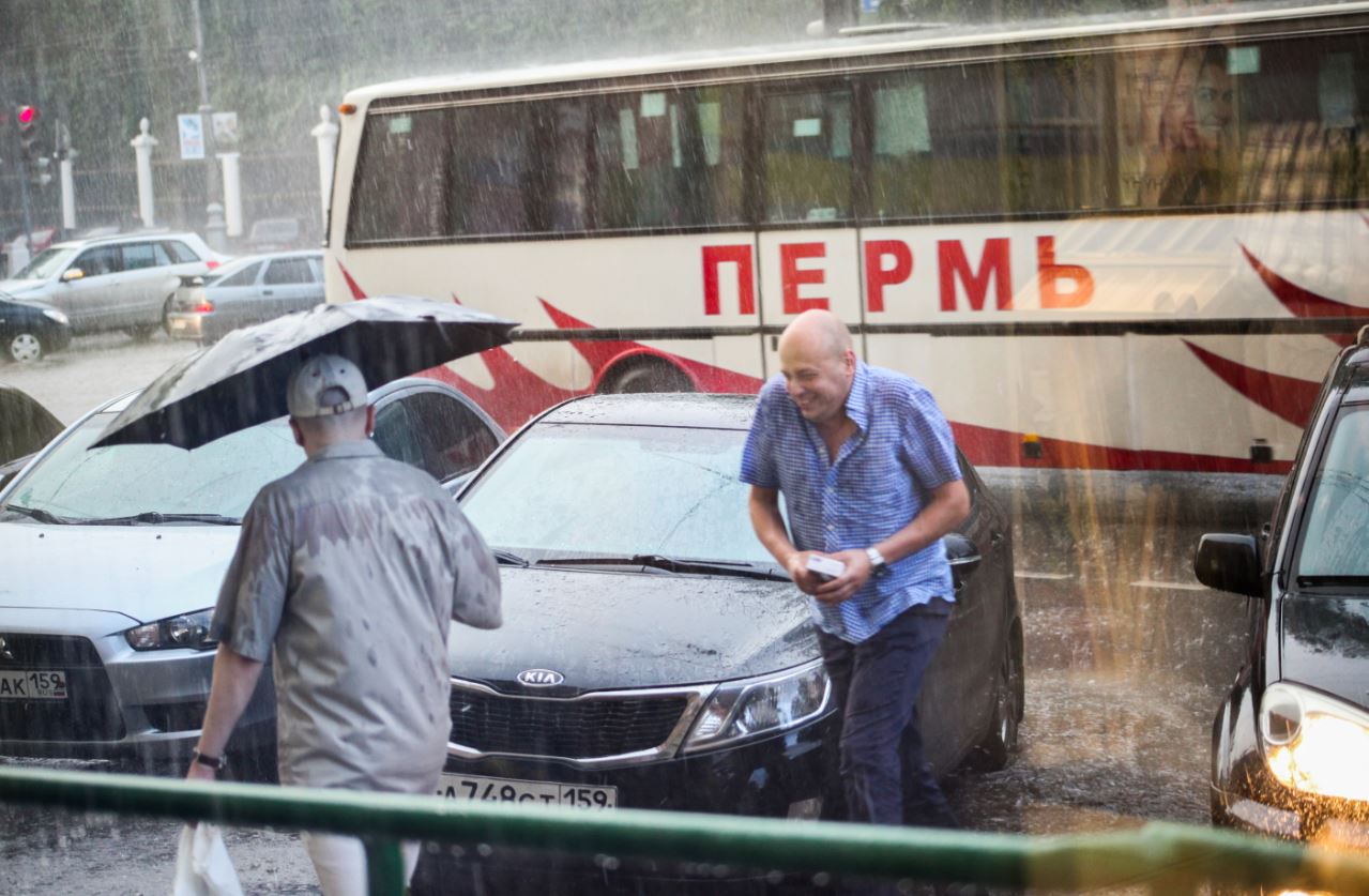 В Пермском крае ожидаются ливни, грозы и сильный ветер
