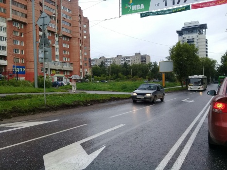 В Перми участок автодороги по улице Островского стал четырехполосным