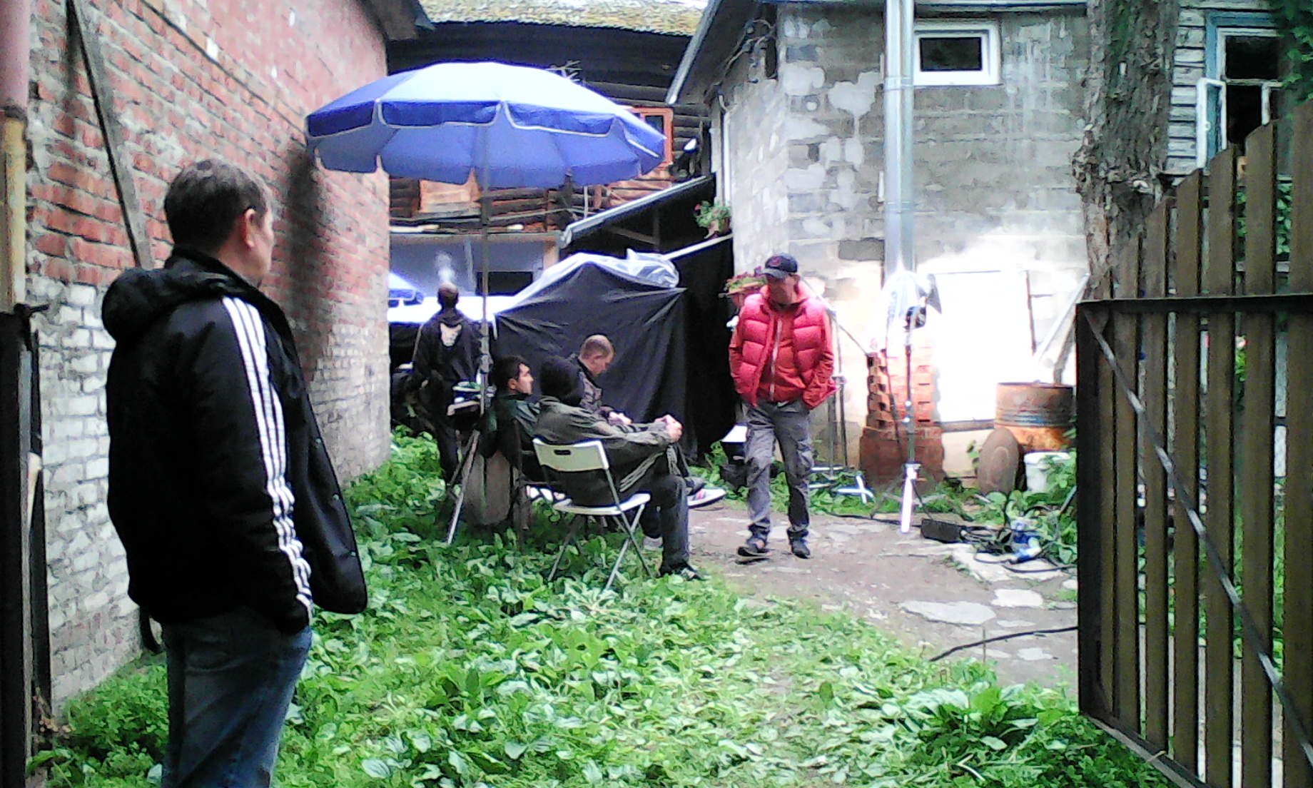 В Перми в микрорайоне Разгуляй прошли съемки исторического сериала «Отчий берег»