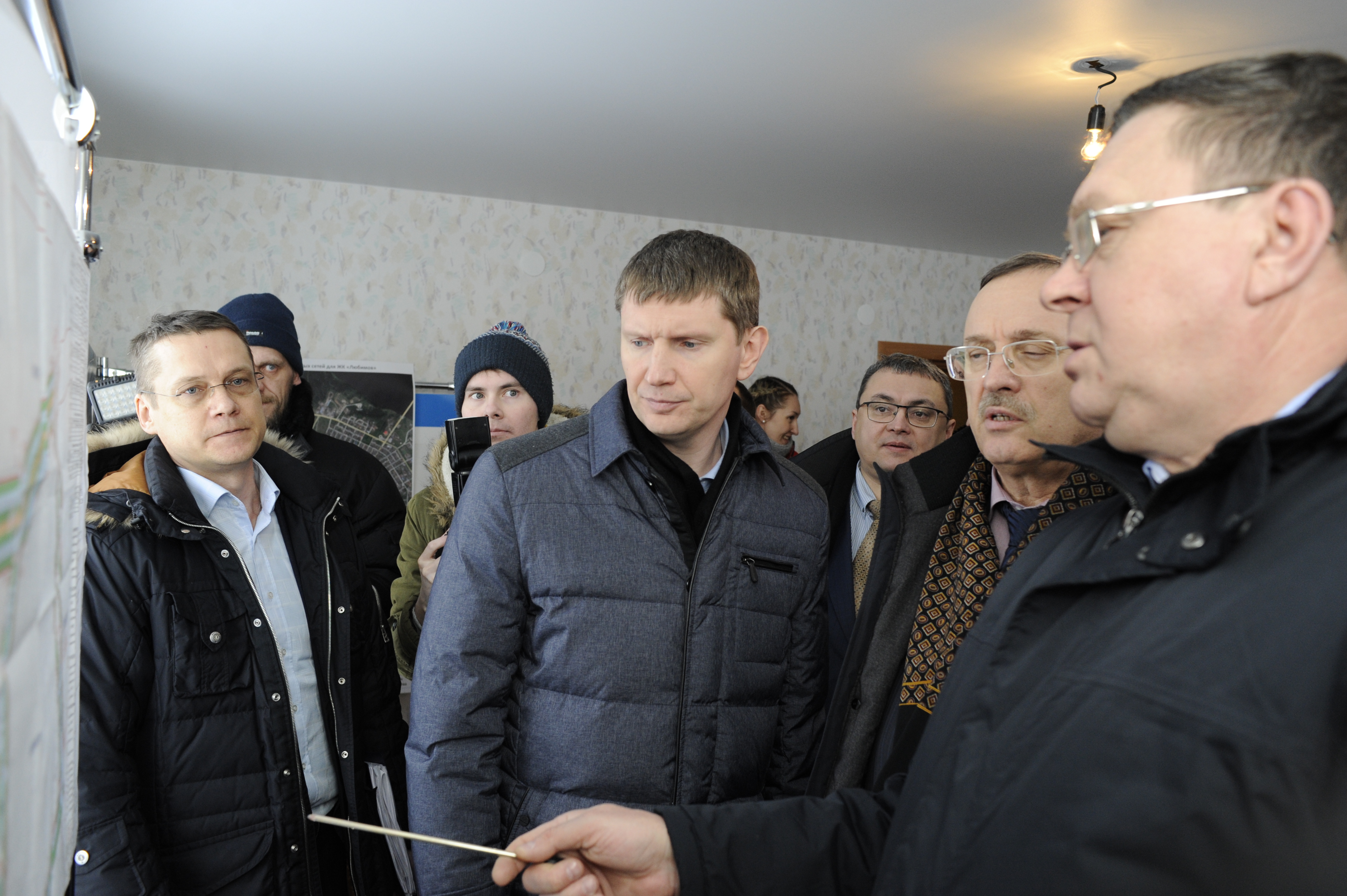 Глава Прикамья Максим Решетников оценил ход строительства микрорайона «Любимов» и пообщался с жителями Березников