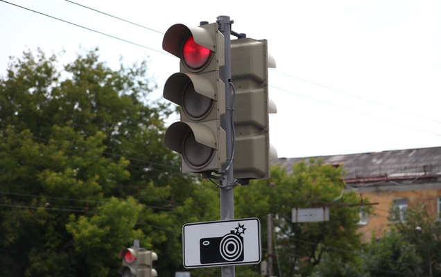 На перекрестке в центре Перми не работают светофоры