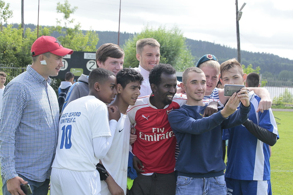 Юные футболисты из Оксфорда приехали «покорять» Пермь
