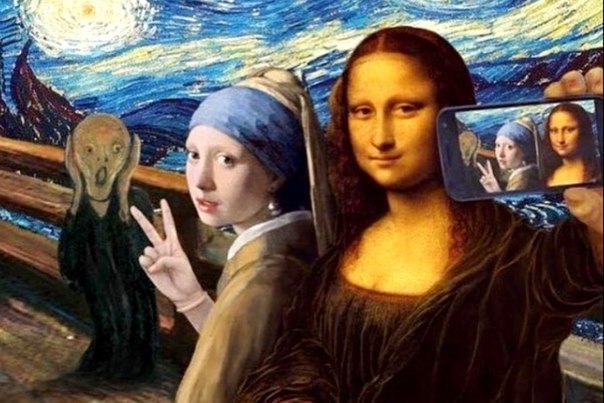 Культурное сэлфи. Пермяки присоединились к акции в социальных сетях #MuseumSelfie