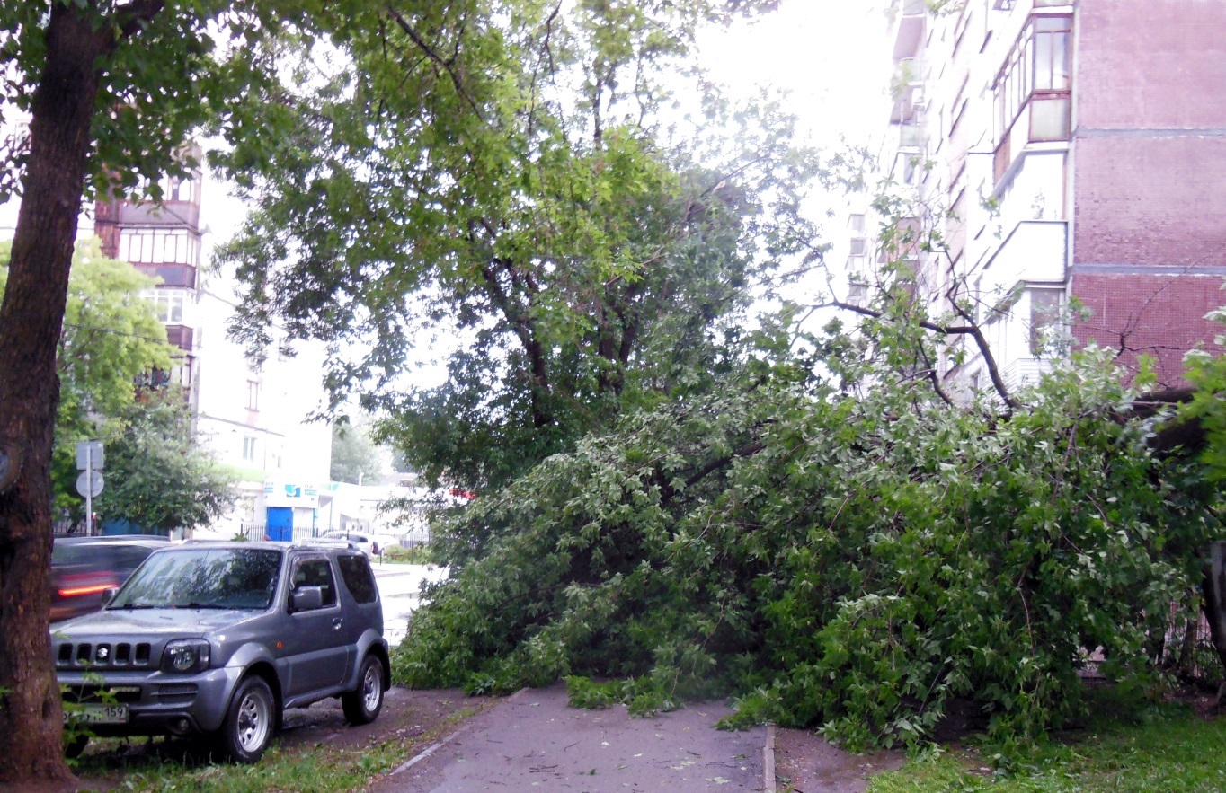В Пермском крае снова объявлено штормовое предупреждение