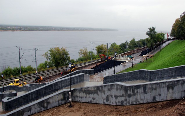 Администрация Перми объявила аукцион по капитальному ремонту набережной