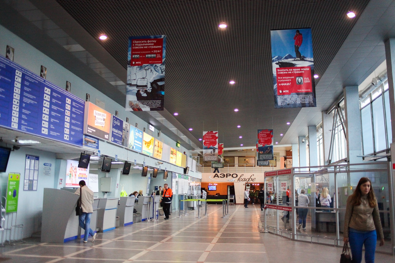 В новом терминале аэропорта Перми разместится 47 стоек для регистрации
