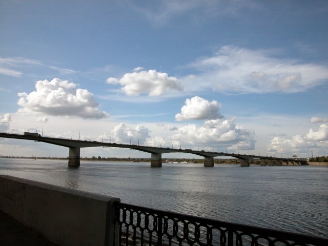 Третий мост через Каму построят рядом с действующим мостом 