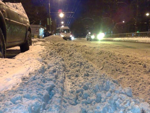 Администрация высоко оценила качество уборки снега в Перми