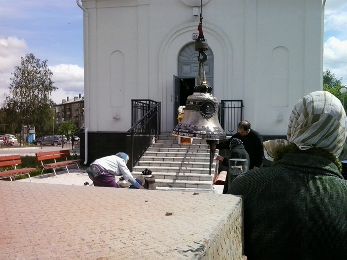 Жители Боровиков услышат колокольный звон: фоторепортаж bc