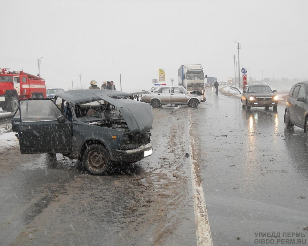 За сутки в Краснокамском районе произошло два ДТП со смертельным исходом. ФОТО