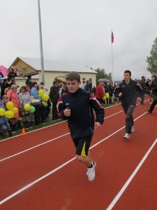 Новый межшкольный стадион в селе Ёгва Кудымкарского района открыл Виктор Басаргин