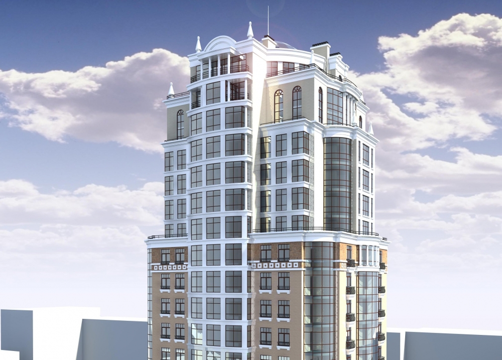 В центре Перми построят 17-этажный элитный дом