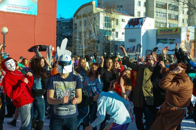 Пермякам предлагают станцевать Harlem Shake