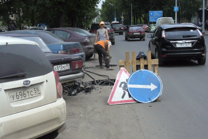 Дорожный ремонт в Перми завершен на 21 объекте