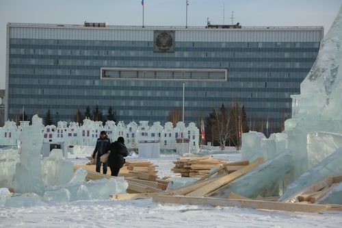 Пермский ледовый городок снова закрыт на техобслуживание