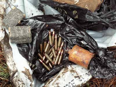 В Пермском крае обнаружили тайник с боеприпасами организованной преступной группы