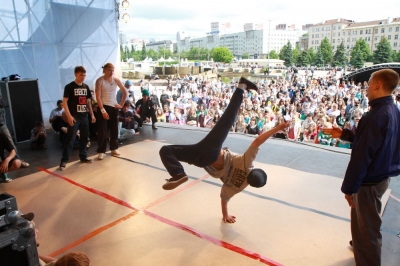 Пермские хип-хоп танцоры посоревновались за право представить город на «Битве трех столиц»