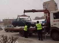 Неправильно припаркованные автомобили с ул. Советской в Перми были вывезены сегодня на штрафстоянку