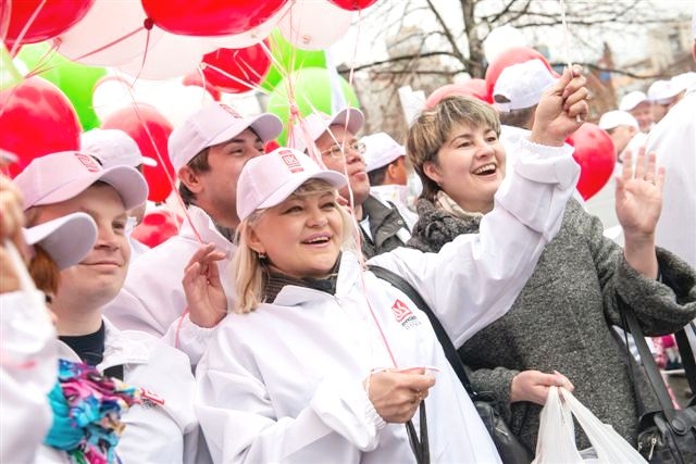Более 1300 работников предприятий Группы «ЛУКОЙЛ» в Пермском крае приняли участие в первомайской демонстрации