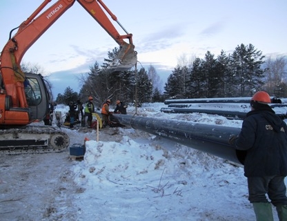 В сентябре 2013 г. Краснокамск запитают водой с Чусовского водозабора