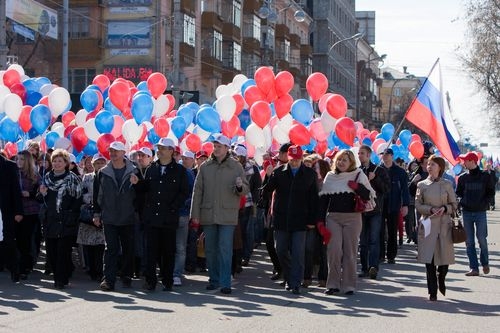 Первомайские демонстрации в Перми соберут больше 60 тысяч человек