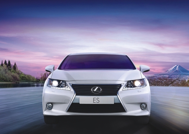 На Lexus - в Японию