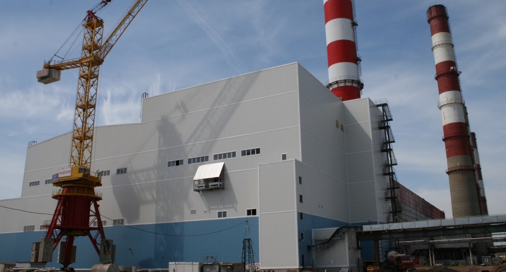 На Пермской ТЭЦ-9 завершены работы по установке на фундамент основного оборудования нового энергоблока