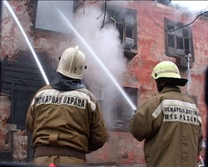 В пожаре в Пермском крае сгорело 4 квартиры