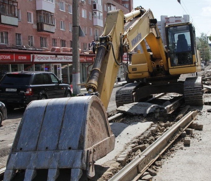 Движение трамваев по ул. Горького снова закрывается