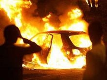 Сегодня ночью в Перми горел автосервис
