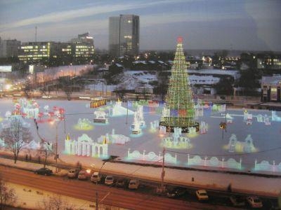 К Новому году в Перми установят около 20 праздничных елей и возведут более 12 ледяных городков во всех районах города