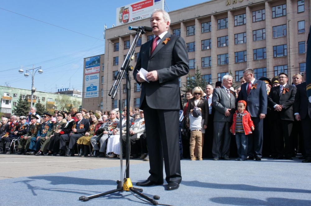 Губернатор Виктор Басаргин впервые поздравил пермяков с Днем Победы