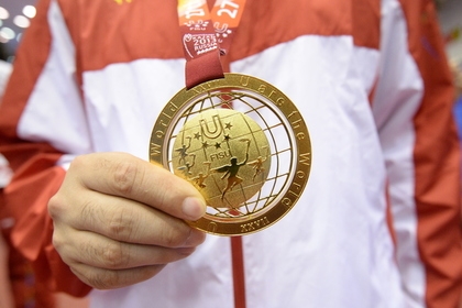 Марина Мохнаткина и Дмитрий Ковалев стали золотыми призерами Универсиады
