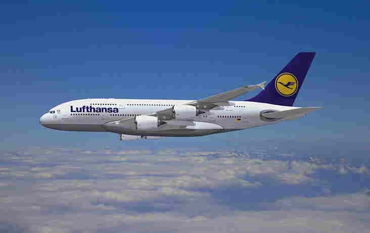 Из-за забастовки бортпроводников субботний рейс Lufthansa в Пермь отменен