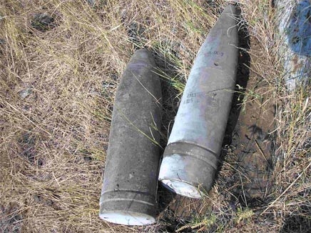 Недалеко от поселка Звездный в Пермском крае нашли артиллерийский снаряд